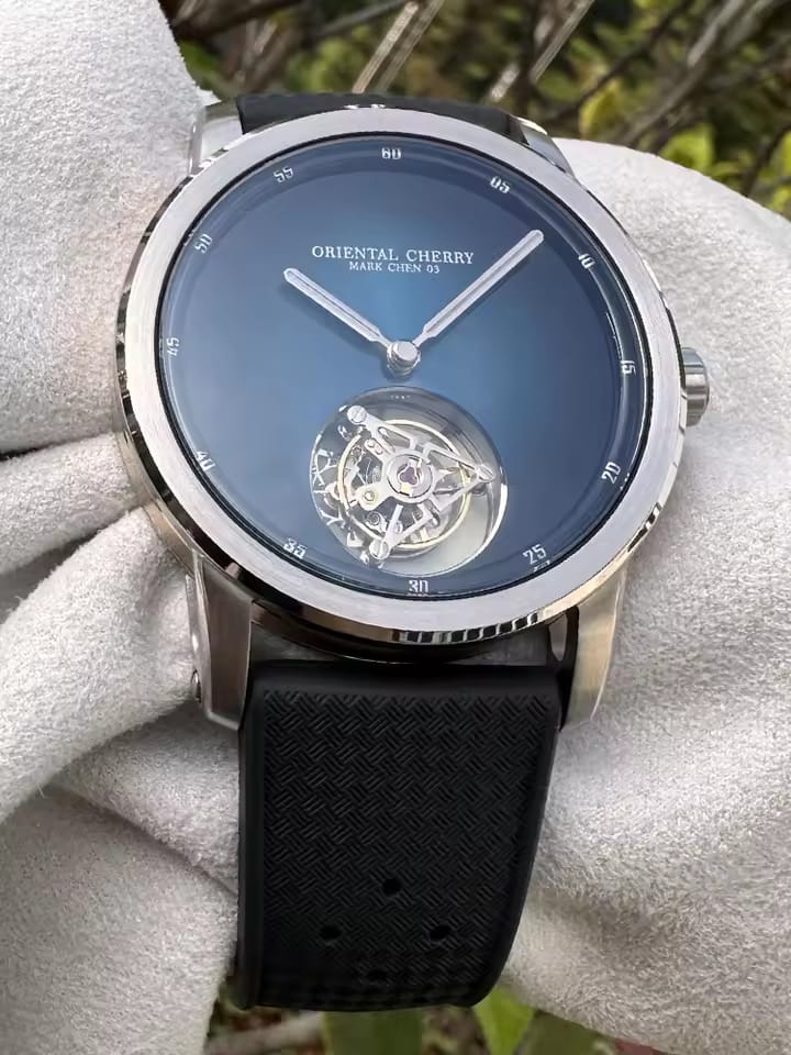 Oriental Cherry Tourbillon Watch Mark Chen 03 - Image 3