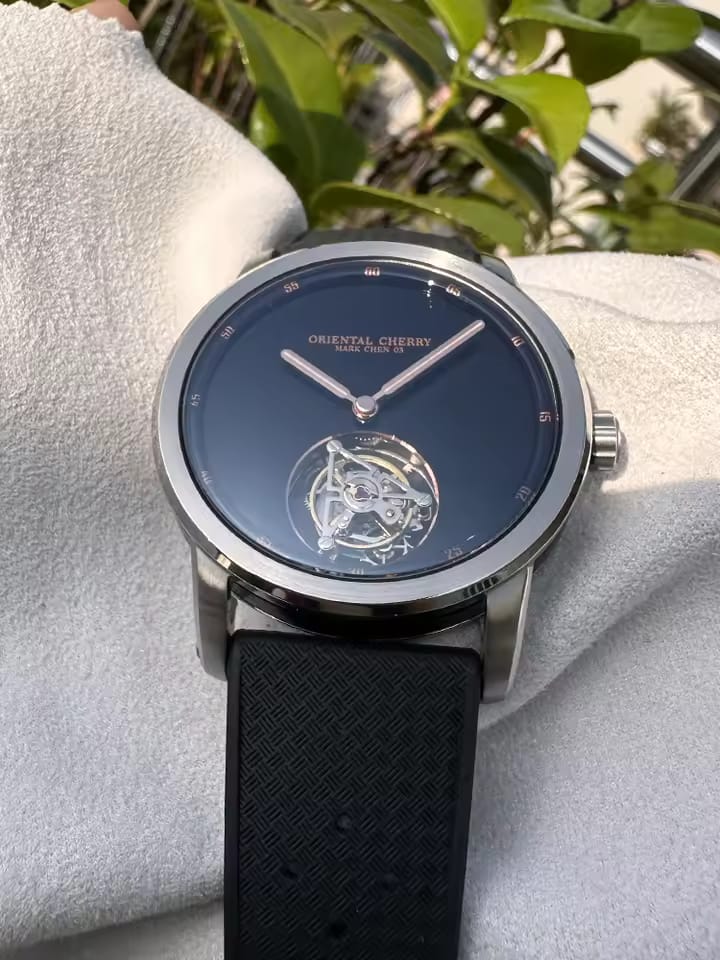 Oriental Cherry Tourbillon Watch Mark Chen 03 - Image 4